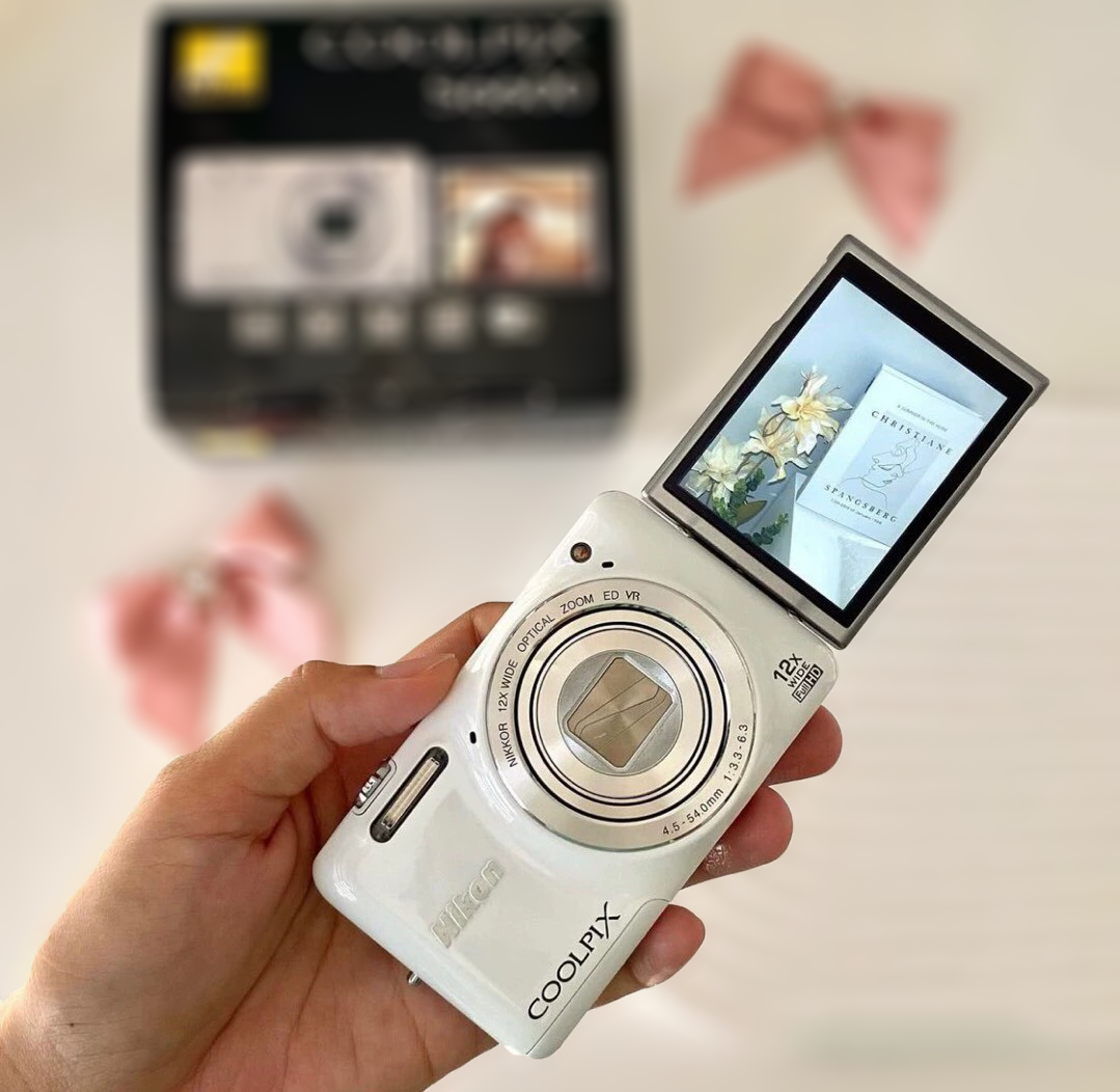 Nikon COOLPIX S6600 16.0MP Digital Camera White/ Pink -90%NEW | eBay