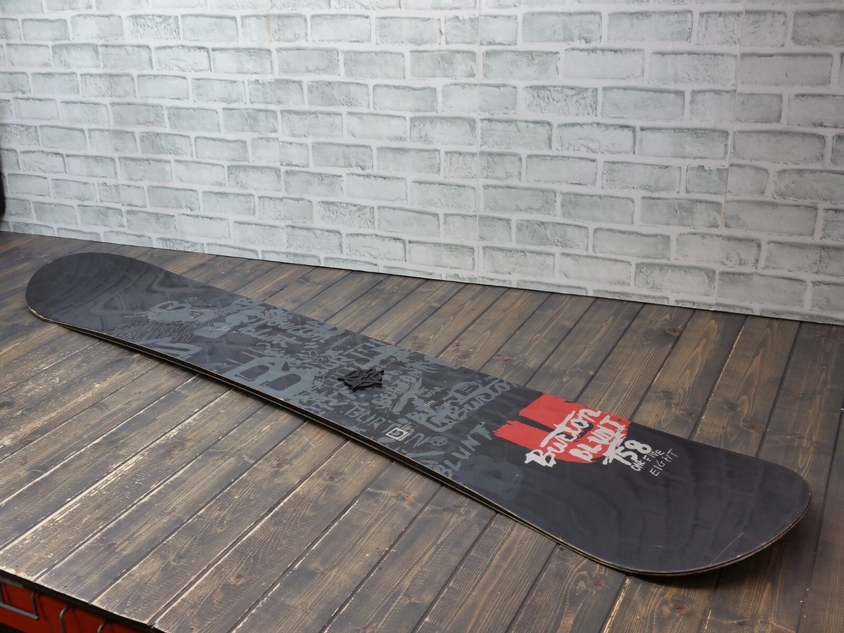 Burton 158 One Five Eight FLY Snowboard LIGHTSPEED VISION Black