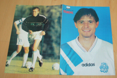 POSTER FOOTBALL PIXIE DRAGAN STOJKOVIC OLYMPIQUE MARSEILLE OM
