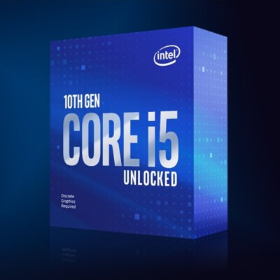 Intel Core i5-10600KF Processor (4.8 GHz, 6 Cores, Socket LGA1200