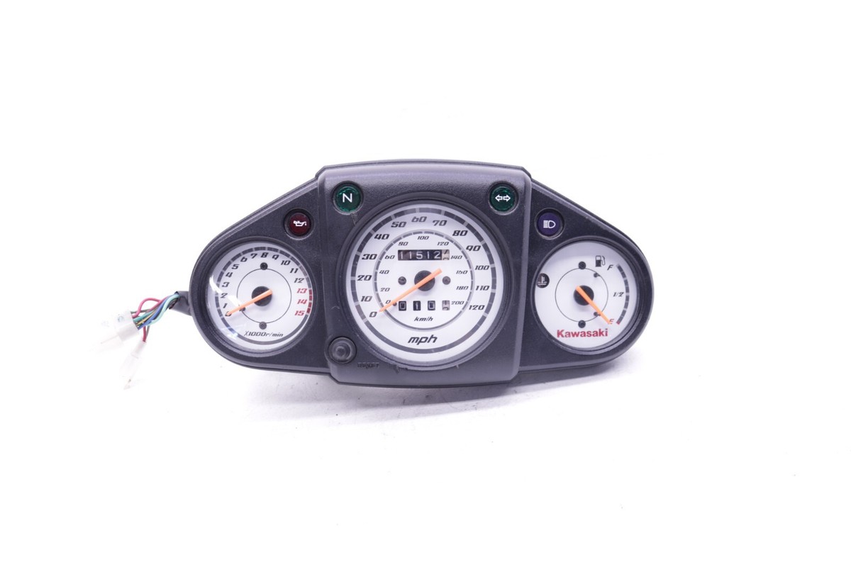 2011 09 - 12 KAWASAKI EX250 NINJA EX 250 GAUGE CLUSTER SPEEDOMETER