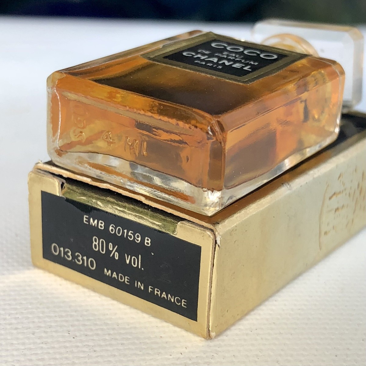 Vintage 1980's Coco Chanel EDP 4ml Mini Purse Perfume NEW OLD