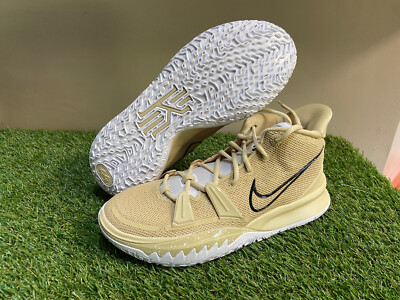 Nike Kyrie 7 TB Team Gold Black White Irving Basketball DM5042-701