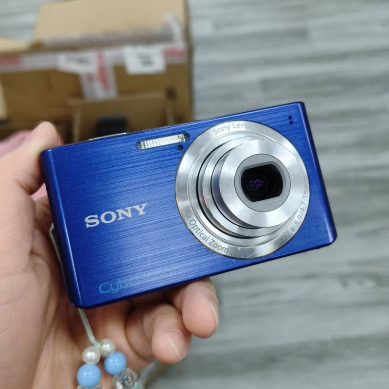 SONY Cyber Shot DSC-W610 Blue Digital Camera 4x Zoom 14.1MP
