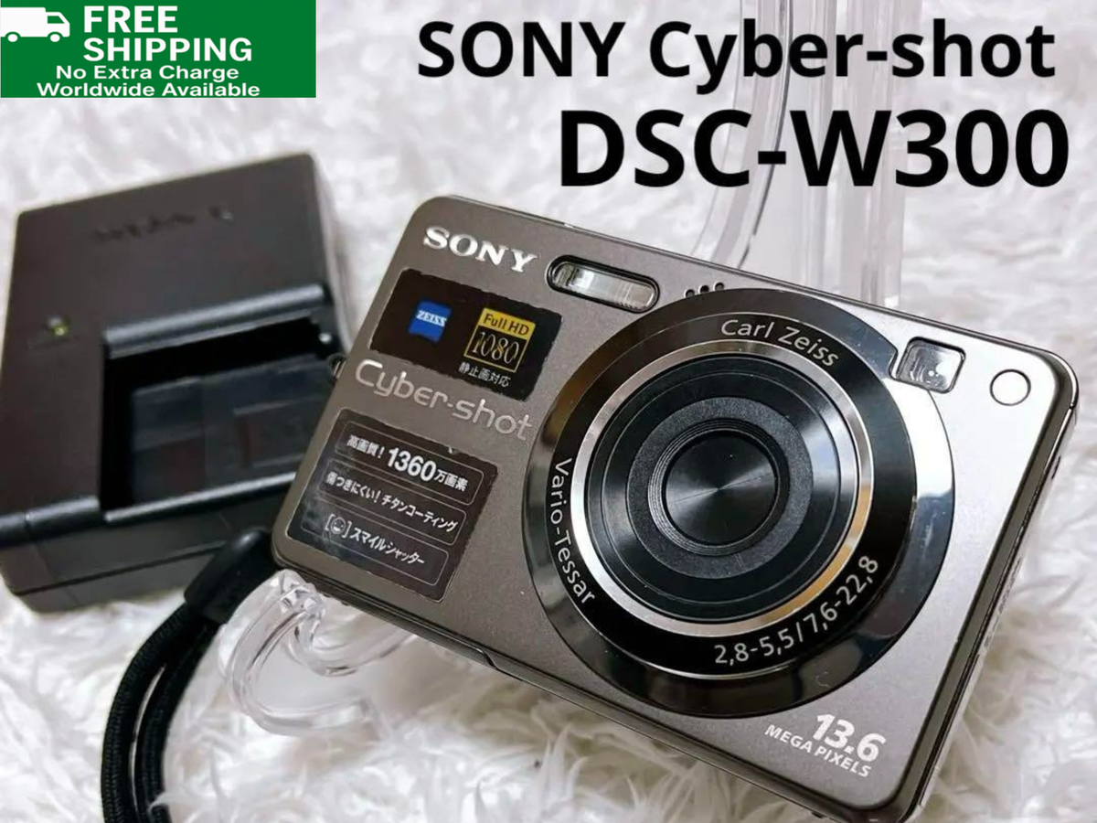 Sony Cyber-shot DSC-W570 Purple Digital Camera 16.1MP Carl Zeiss