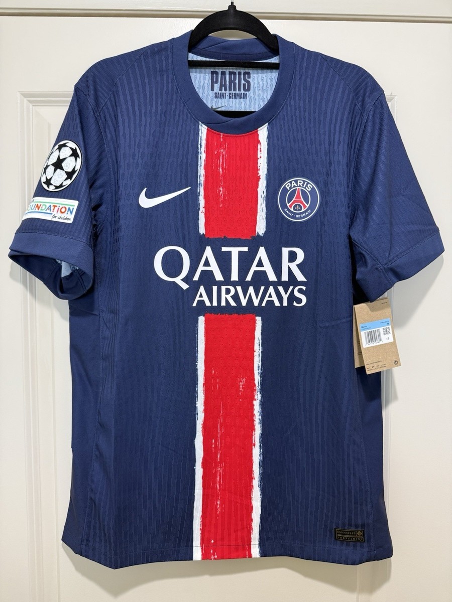 Kvaratskhelia #7 Mens MEDIUM Nike Paris Saint-Germain Authentic