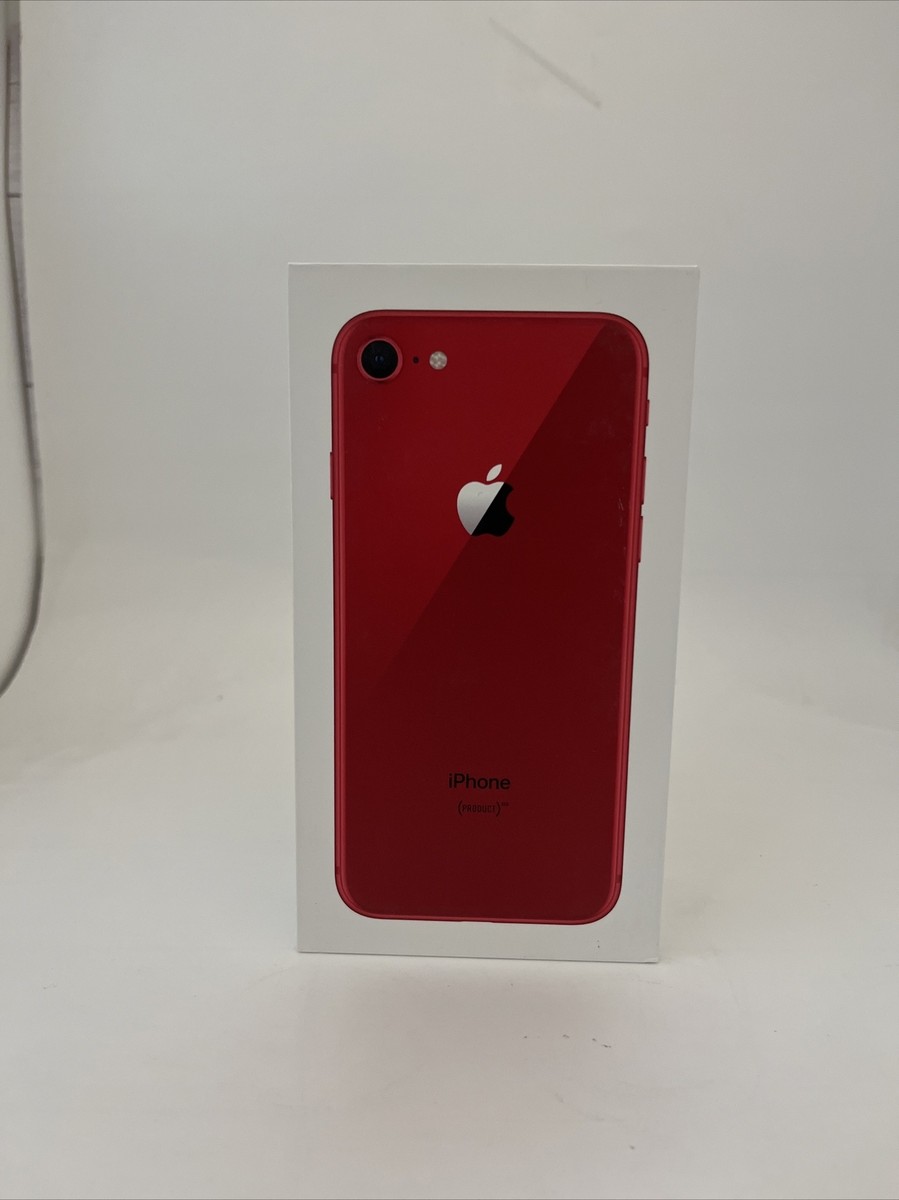 iPhone 8 64GB (PRODUCT)RED SIMフリー Empty Box Only Apple iPhone 8