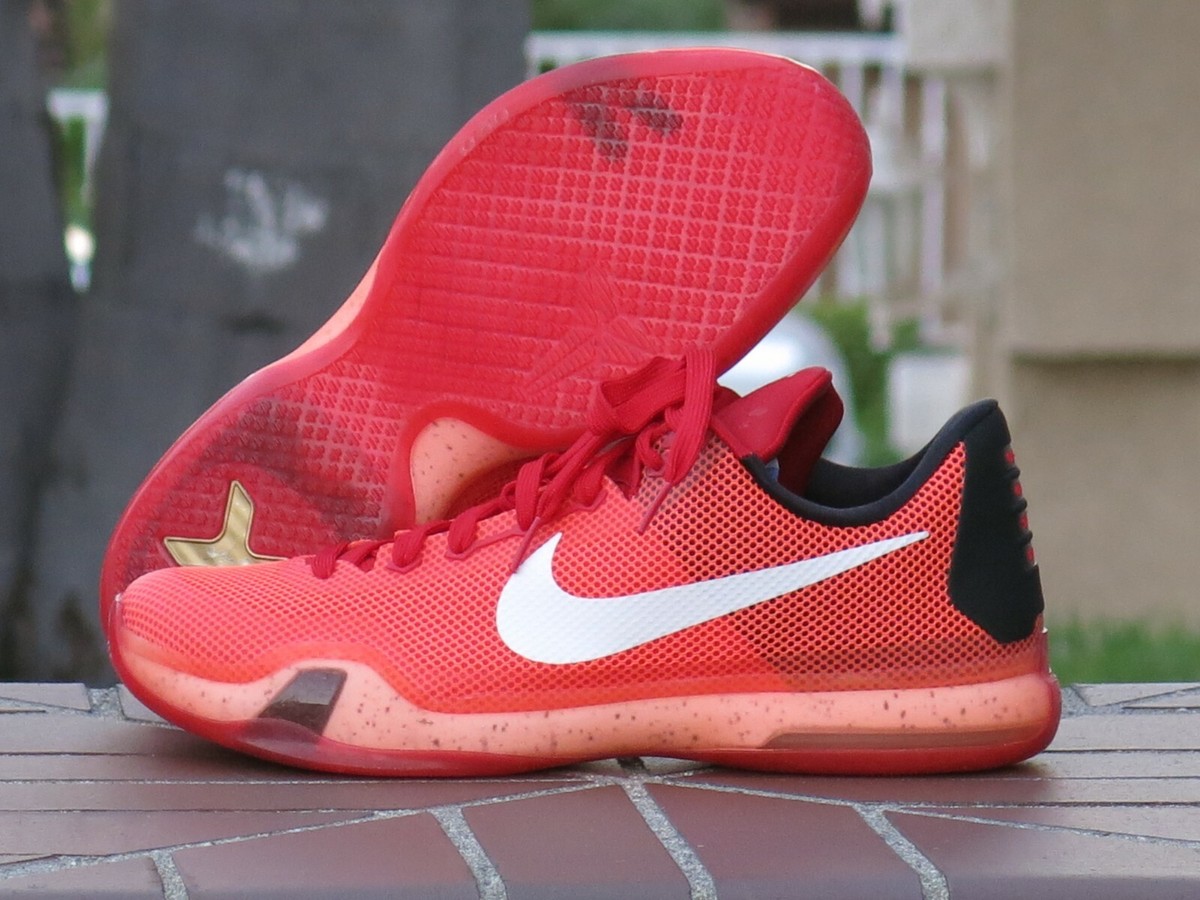 Kobe X Men's Basketball Sneakers 705317-616 | eBay