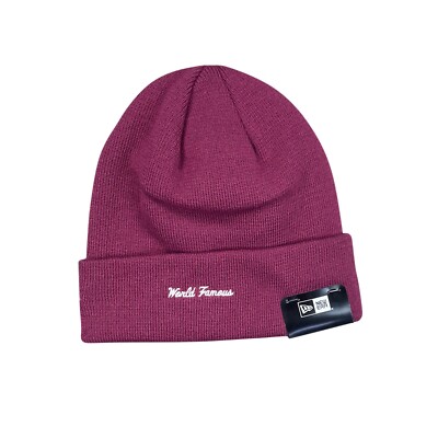 Supreme x New Era FW21 Box Logo Beanie Plum | eBay