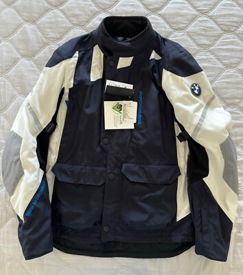 BMW Motorrad Pace Dry Adventure Jacket | Size XL | Blue/White