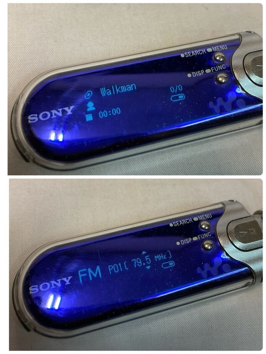 SONY NW-A607 1GB ブルー 完品 Sony NW-A607 1GB Blue Walkman Digital