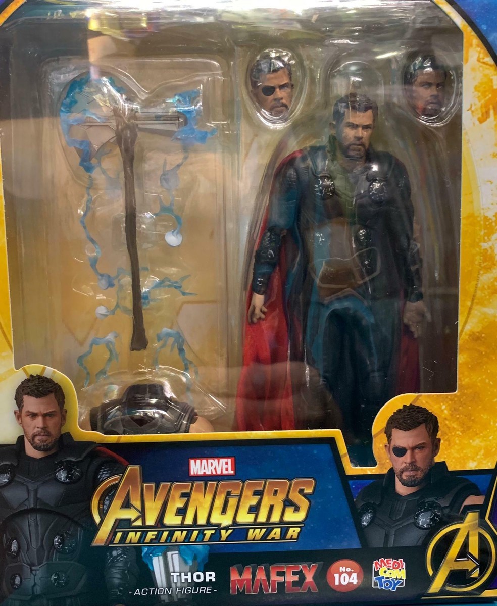 Authentic Medicom Toy Mafex No.104 Marvel Avengers Infinity War