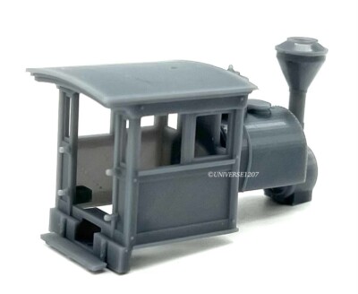 HOn3 Scale TMW 0-4-0 H.K. Porter Steam Locomotive Kit Fluted