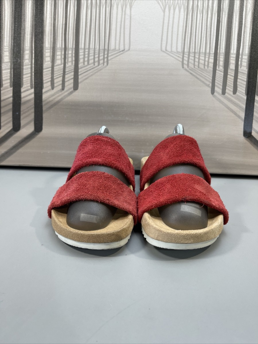 Naturalizer Womens Red Suede Slide Sandals Size 5 M SKU#6390 | eBay