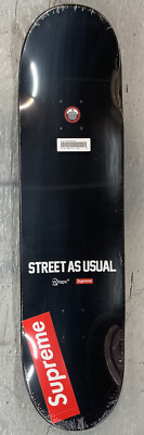Supreme WTAPS Sic'em! Skateboard Deck Black FW21 Supreme New York