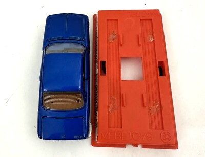 VTG MEBETOYS Gran Super BMW-2000 Coupe Sport Blue Car A17 Italy