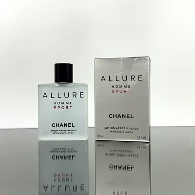 Chanel ALLURE HOMME SPORT After Shave Lotion Men 3.4oz Splash New