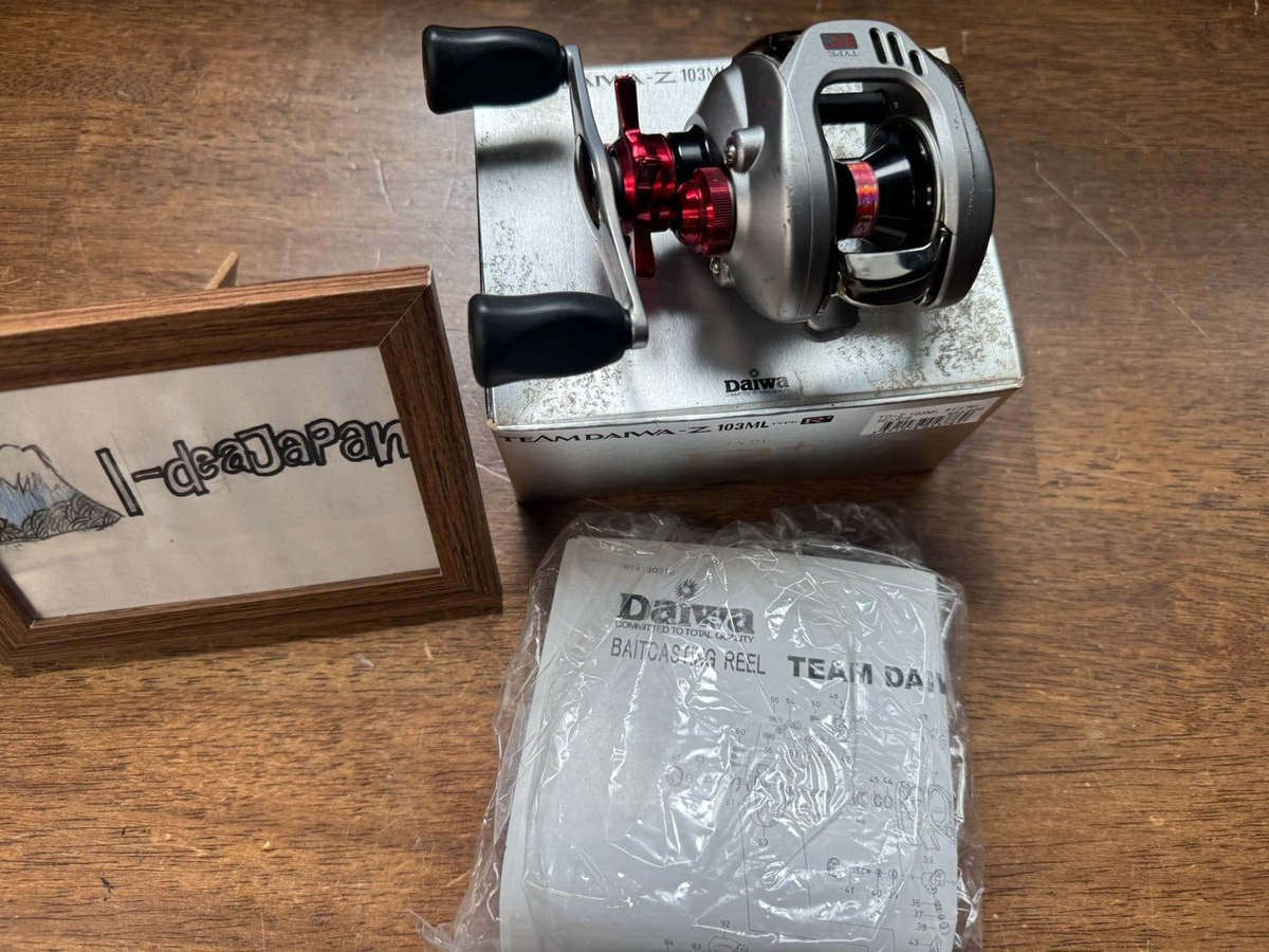 Daiwa Team Daiwa TD-Z 103ML Type-R+ Baitcasting Reel Left-Handed