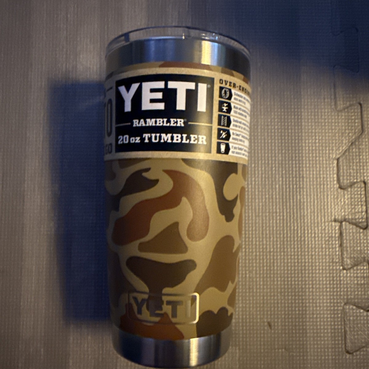 YETI ランブラー 20oz タンブラー Wetlands Camo 未開封 YETI Rambler