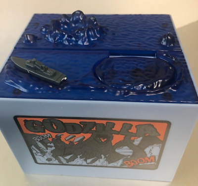 Godzilla Mischief Bank Coin Box LED Sound Gimmick Moving Figure