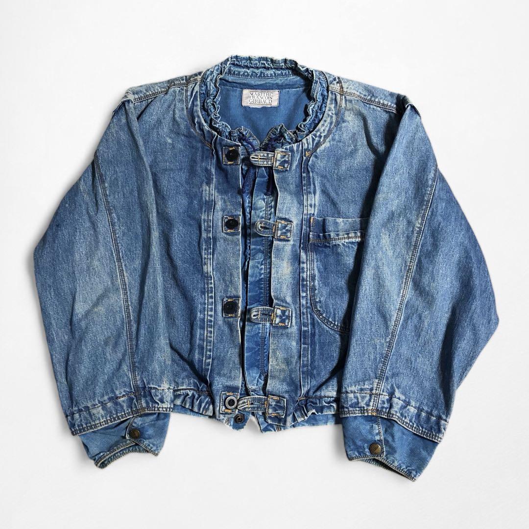 80s MARITHE FRANCOIS GIRBAUD denim jacket MARITHE FRANCOIS GIRBAUD