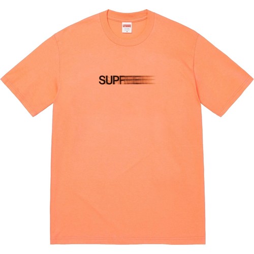 Supreme Overprint Small Box S/S Top Shirt Tee - Orange - Size