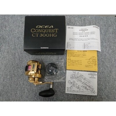 Shimano 18 OCEA CONQUEST CT 300HG Baitcasting Reel Used From Japan