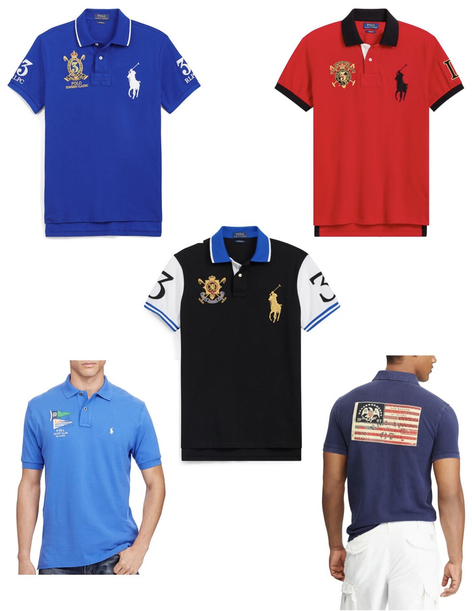 Ralph Lauren - Custom Fit Mesh Polo Shirt for Men - BIG PONY