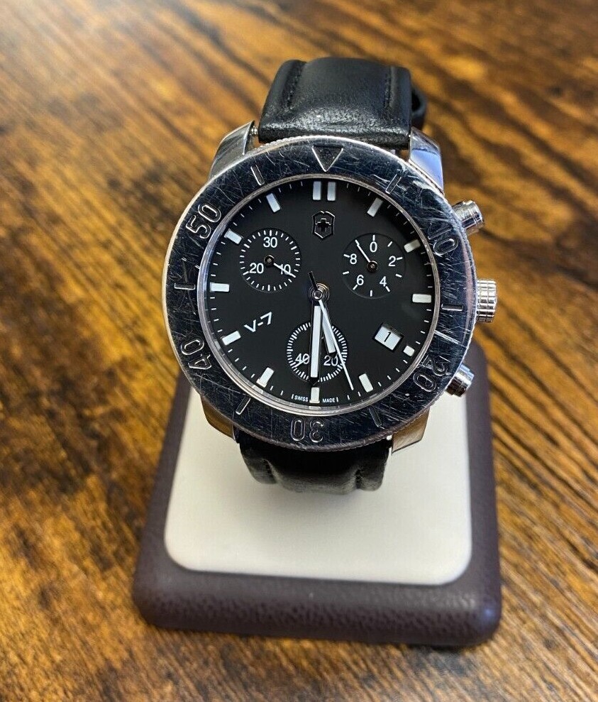 38MM VICTORINOX V7-32X CHRONO SWISS ARMY Stainless Steel with