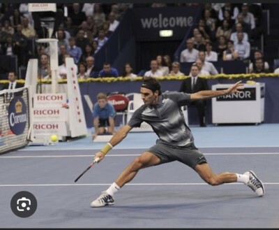 Nike Roger Federer RF 2013 Basel Zoom Vapor Tour 9 Tennis Shoe Sz