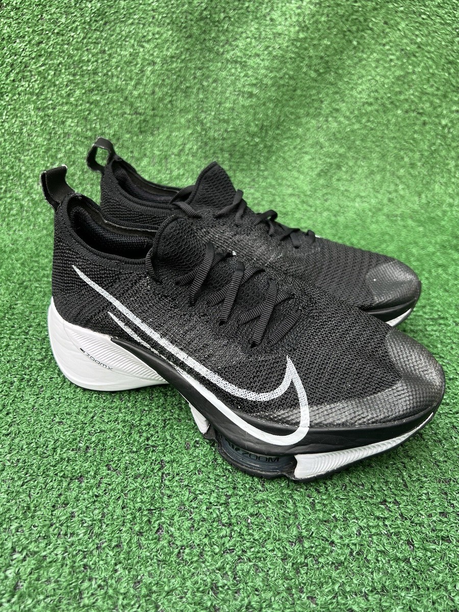 Nike Air Zoom Tempo NEXT% Flyknit 'Black White' CI9924-003 Women's