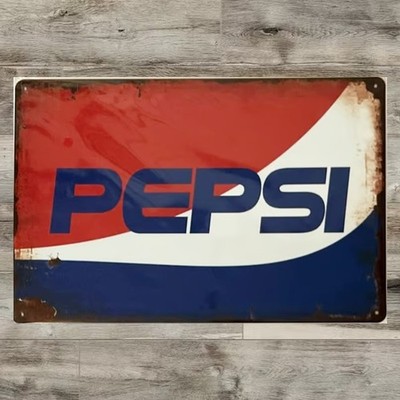 Pepsi Pepsi-Cola 8 x 12 Novelty Metal Sign New Shrink-wrapped Made