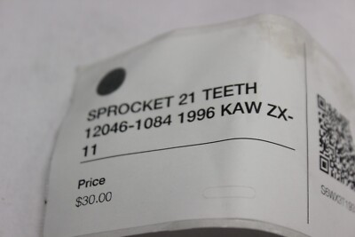 SPROCKET 21 TEETH 12046-1084 1996 KAW ZX-11 | eBay