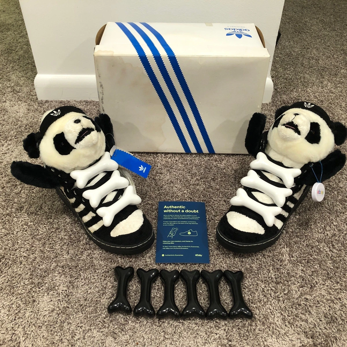adidas Js Panda Bear Jeremy Scott for Sale | Authenticity