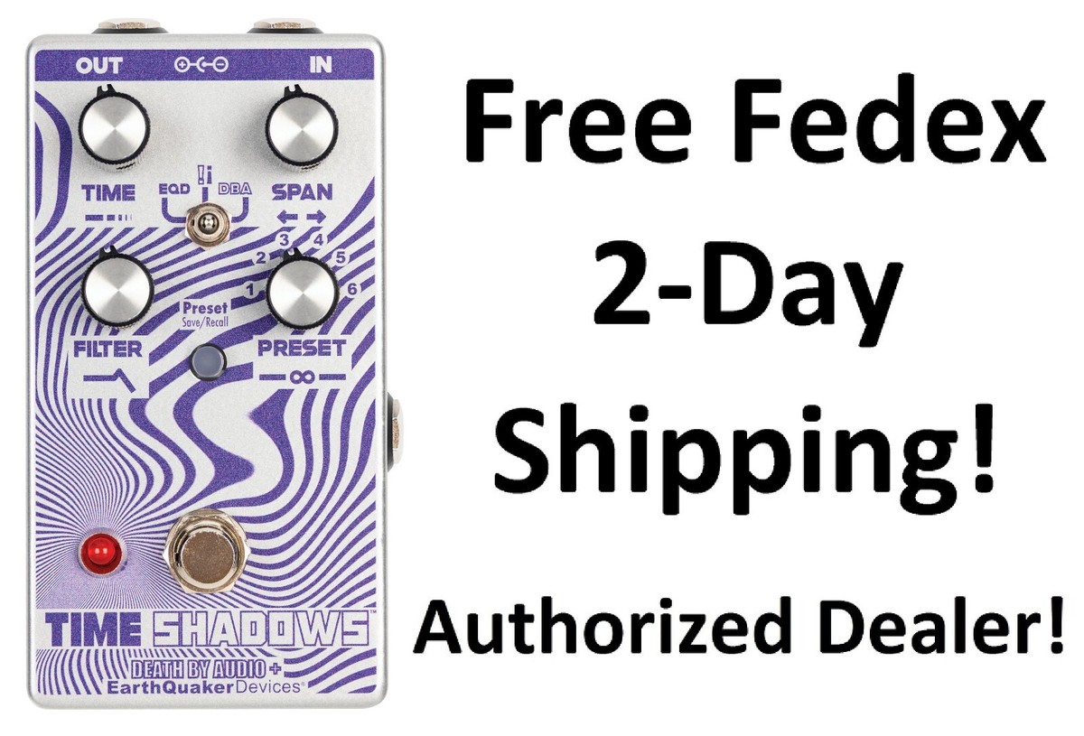 New Earthquaker Devices Time Shadows V2 Subharmonic Multi-Delay
