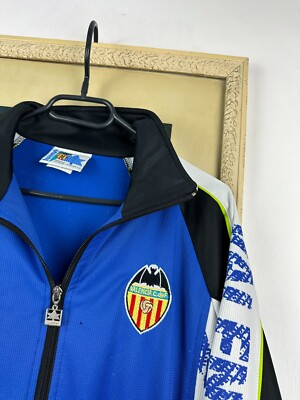 Vintage 90's Valencia football Jacket Track Top Soccer Rare Mens