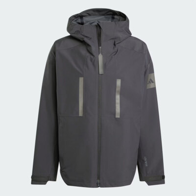 New Adidas Mens MYSHELTER RAIN.RDY JACKET IV7368 BLACK S-2XL ASIAN