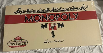 Monopoly 1935 Deluxe First Edition Classic Reproduction Board Game