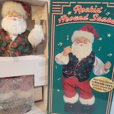 Rock Santa Collectibles Dancing Santa Brenda Lee Rocking Around