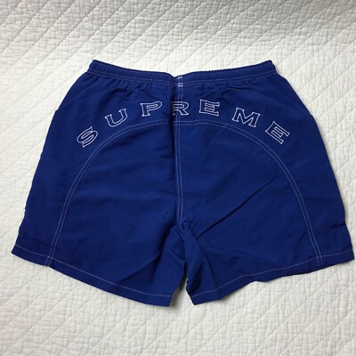 Supreme Arc Logo Water Shorts Men's Blue SZ Small SS20 | eBay
