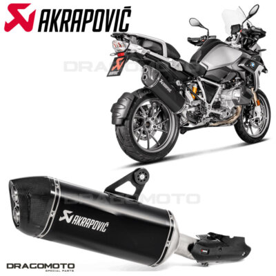 BMW R 1250 GS 2019-2023 Exhaust AKRAPOVIC Titanium Black S-B12SO23