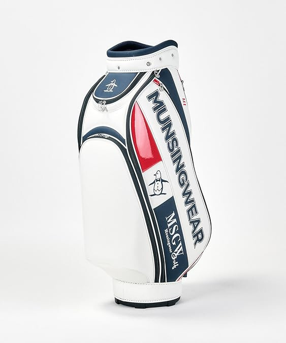 MUNSINGWEAR Golf Men's Cart Caddy Bag BIG LOGO 9 x 47 inch 3.4kg