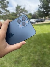 Apple iPhone 12 Pro Max - 256 GB - Pacific Blue (Unlocked) for