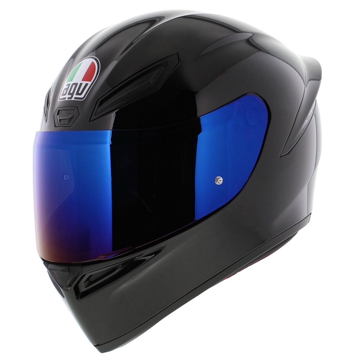 AGV K1-s ECE 22.06 Solid Gloss Black Full Face Motorcycle Helmet