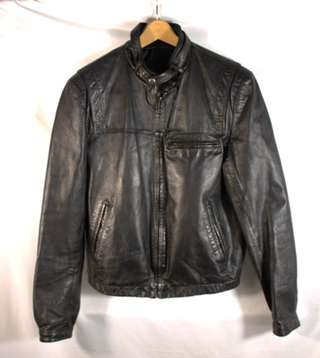Vintage Wilson's Genuine Leather and Suede Bomber Moto Biker