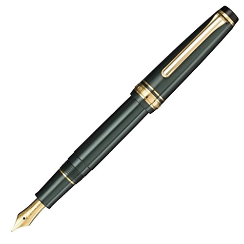Sailor Profit 1911 Standard 21K Fountain Pen MUSIC Nib Black 11