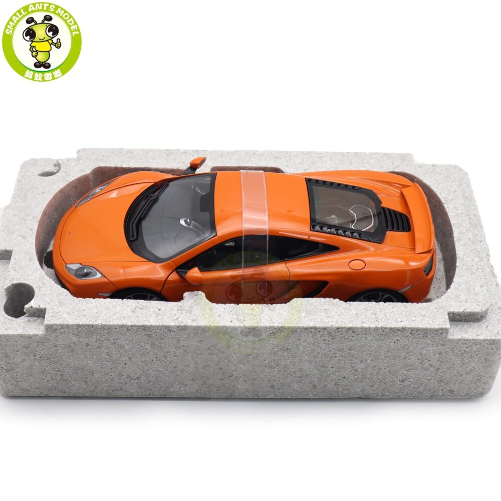 1/18 McLaren MP4-12C 12C Autoart 76006 Orange Diecast Model Car