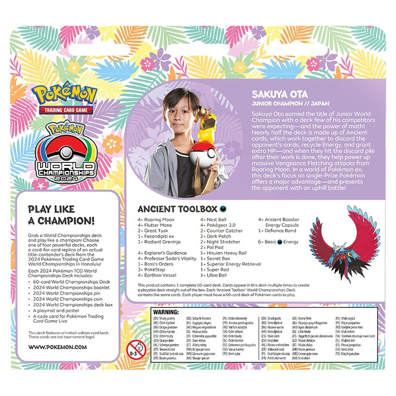 Pokemon TCG: 2024 World Championships Deck [Sakuya Ota - Ancient