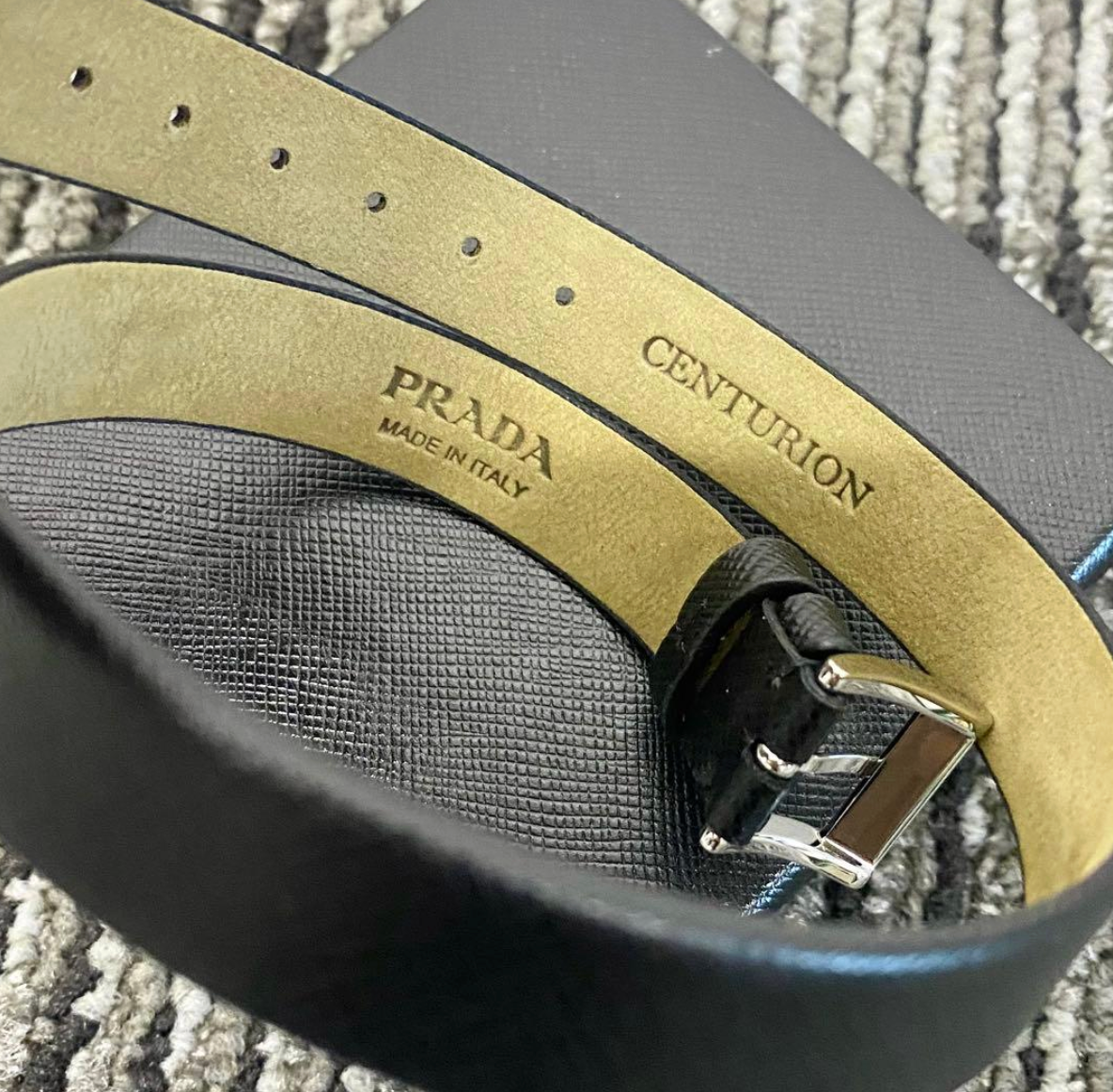 PRADA American Express AMEX Centurion Bracelet with Box Rare