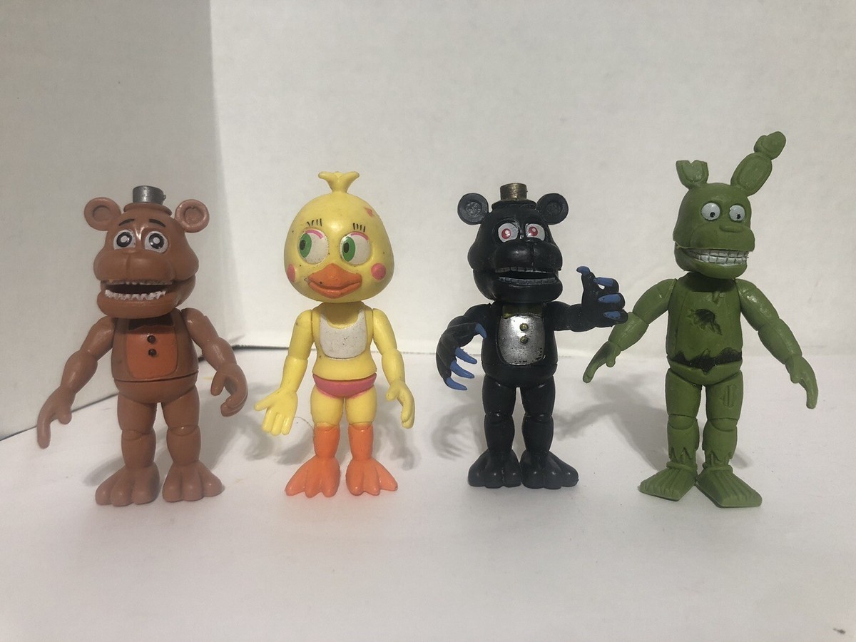 FNAF Five Nights At Freddy's 4” Figures Lot of 4 | eBay